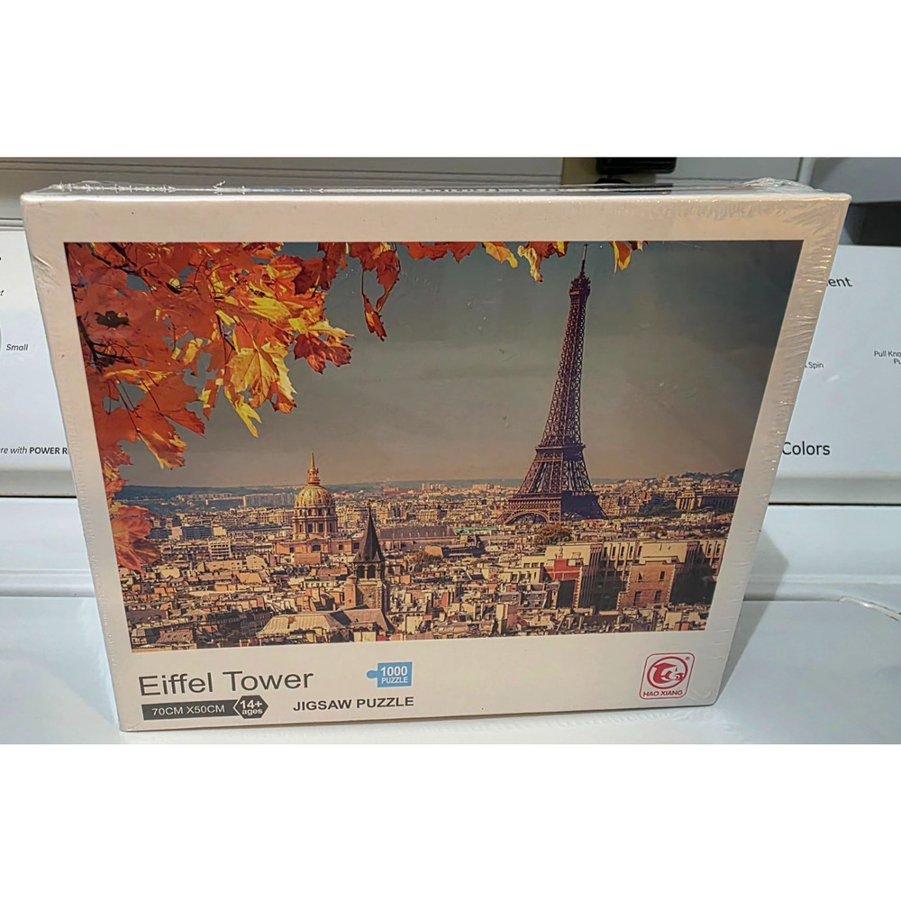 Eiffel Tower Puzzle 1000pcs Paris France 70×50cm NEW Sealed Hao Xiang (054)